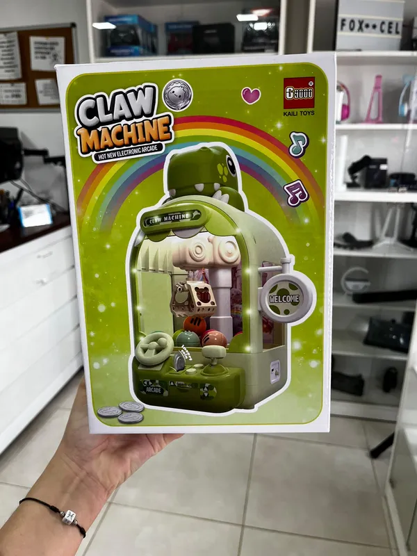 Maquina saca peluches Dinosaurio - FoxCel