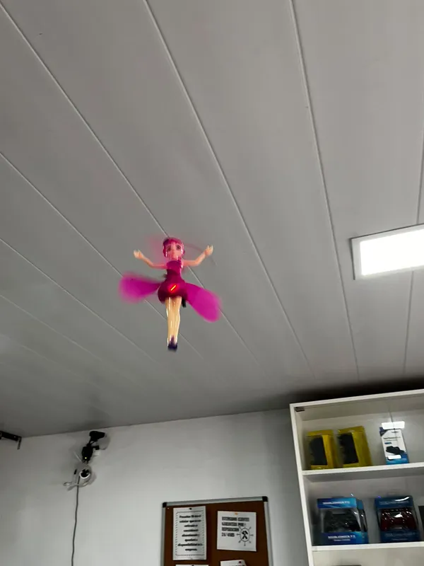 Muñeca voladora recargable - FoxCel