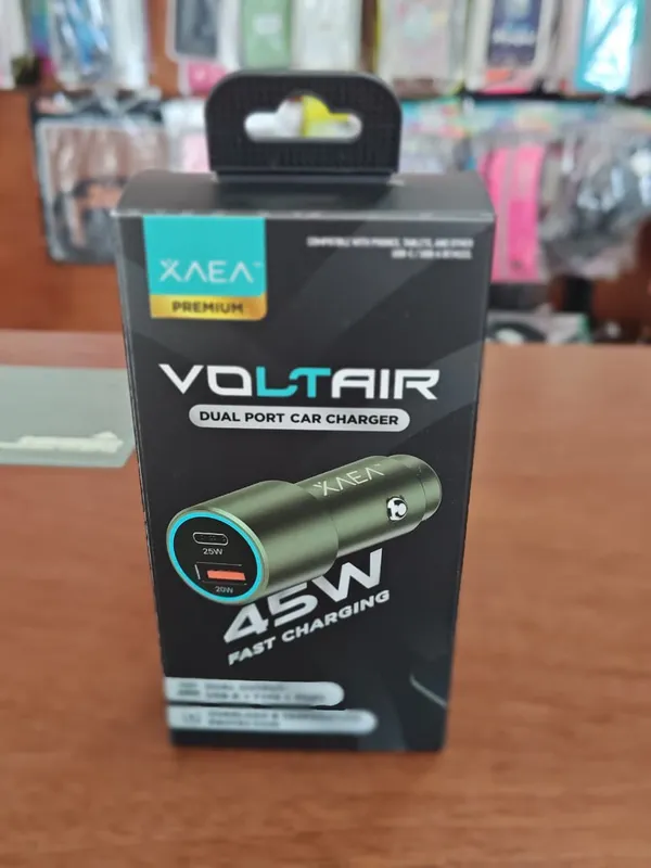 Adaptador Cargador 12v Voltair Modx-517 – 3a – 1usb + 1tc - FoxCel