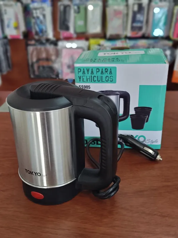 Pava Electrica 500ml 150w Para Vehiculos - FoxCel