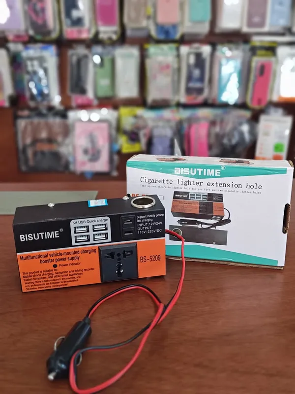 Inversor De Voltaje Auto Convertidor Corriente Bs-5209 - FoxCel