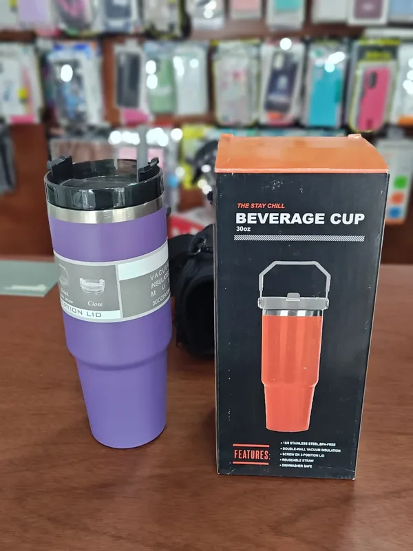 Vaso Termico Con Sorbete 900ml Isa-810 - FoxCel